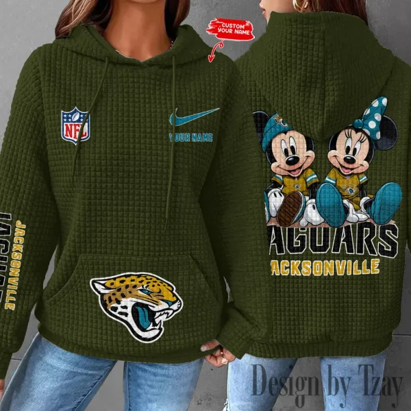 Jacksonville Jaguars New Waffle Hoodies SPTNWH074 - Image 6