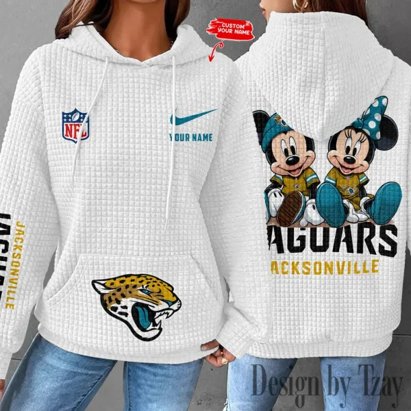 Jacksonville Jaguars New Waffle Hoodies SPTNWH074 - Image 7