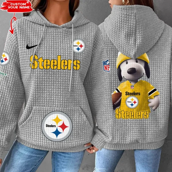 Pittsburgh Steelers New Waffle Hoodies SPTNWH118 - Image 6