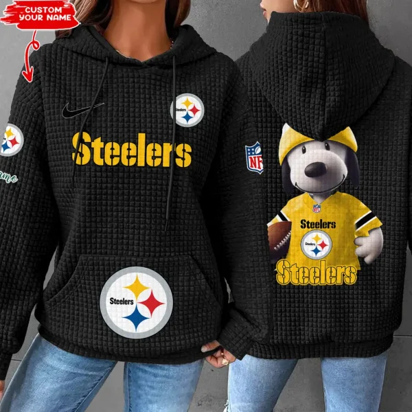 Pittsburgh Steelers New Waffle Hoodies SPTNWH118 - Image 7