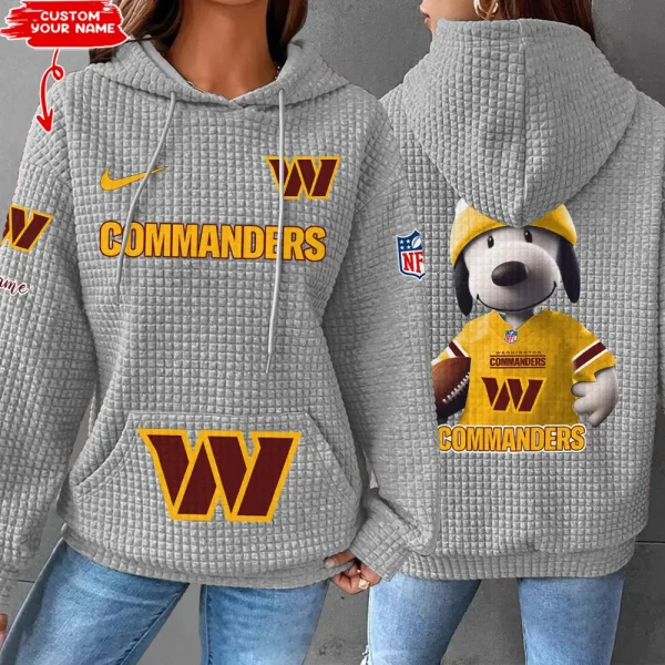 Washington Commanders New Waffle Hoodies SPTNWH123 - Image 3