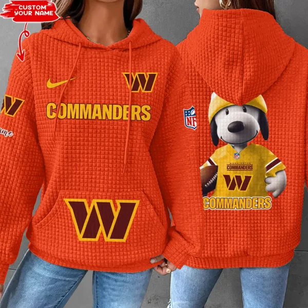 Washington Commanders New Waffle Hoodies SPTNWH123 - Image 4