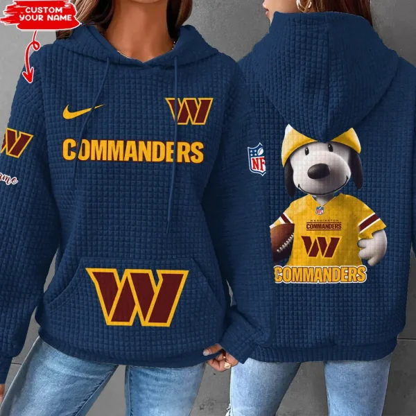 Washington Commanders New Waffle Hoodies SPTNWH123 - Image 5