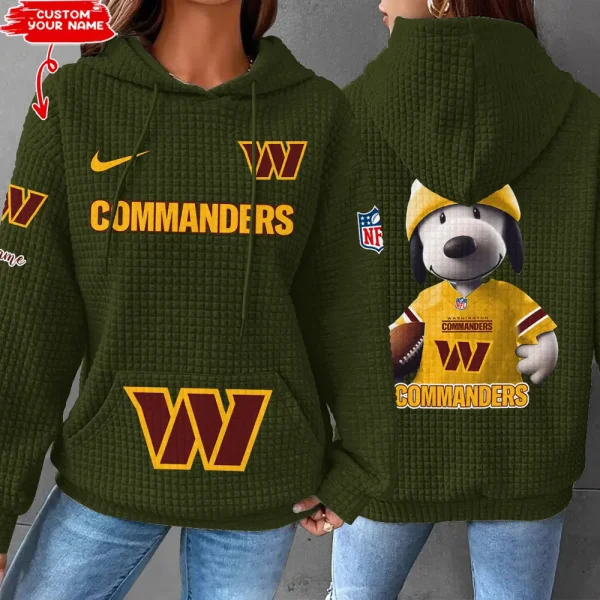 Washington Commanders New Waffle Hoodies SPTNWH123 - Image 6