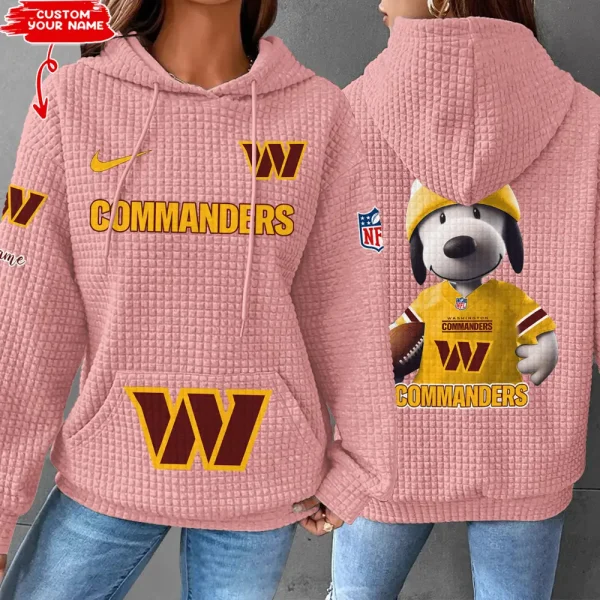 Washington Commanders New Waffle Hoodies SPTNWH123 - Image 7