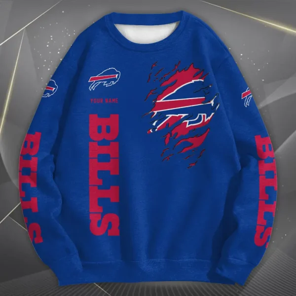 BGRSW289-Buffalo Bills Long Tee Sweatshirt