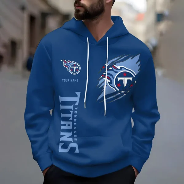 Tennessee Titans Combo Hoodie And Long Pants Joggers AZCBHDJG569