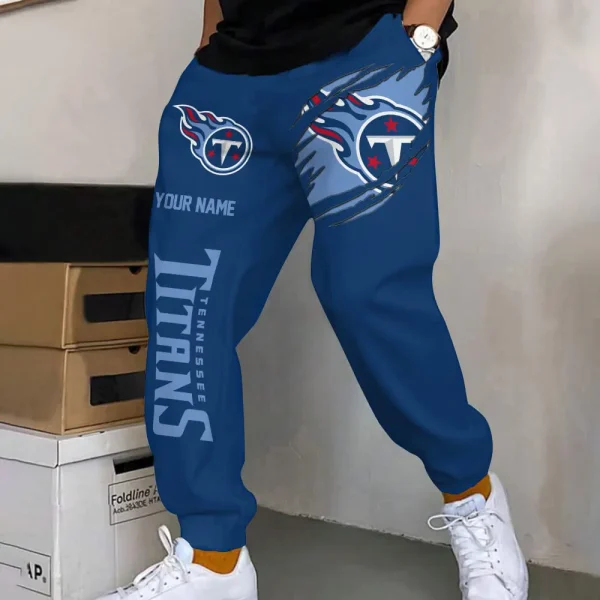 Tennessee Titans Combo Hoodie And Long Pants Joggers AZCBHDJG569 - Image 2