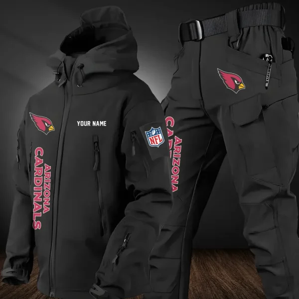 Arizona Cardinals Tactical Winter Set Men's Outdoor Waterproof SPTWSMOW033 - Image 2