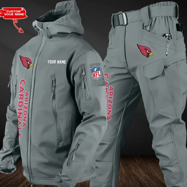 Arizona Cardinals Tactical Winter Set Men's Outdoor Waterproof SPTWSMOW033 - Image 3