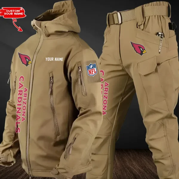 Arizona Cardinals Tactical Winter Set Men's Outdoor Waterproof SPTWSMOW033 - Image 4