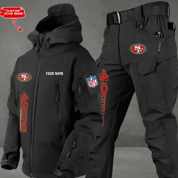 San Francisco 49ers Tactical Winter Set Men's Outdoor Waterproof SPTWSMOW060 - Image 2