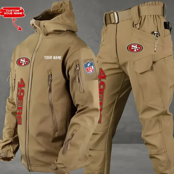 San Francisco 49ers Tactical Winter Set Men's Outdoor Waterproof SPTWSMOW060 - Image 4