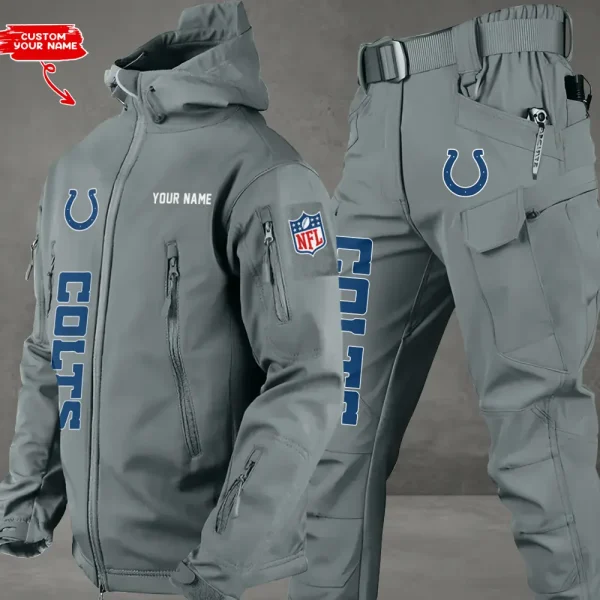 Indianapolis Colts Winter Jacket For Men SPTWSMOW046 - Image 3