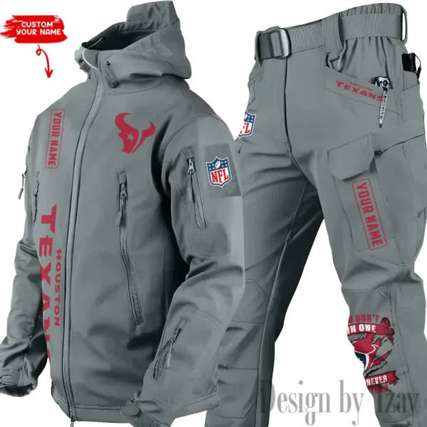 Houston Texans Tactical Winter Set Men's Outdoor Waterproof SPTWSMOW109