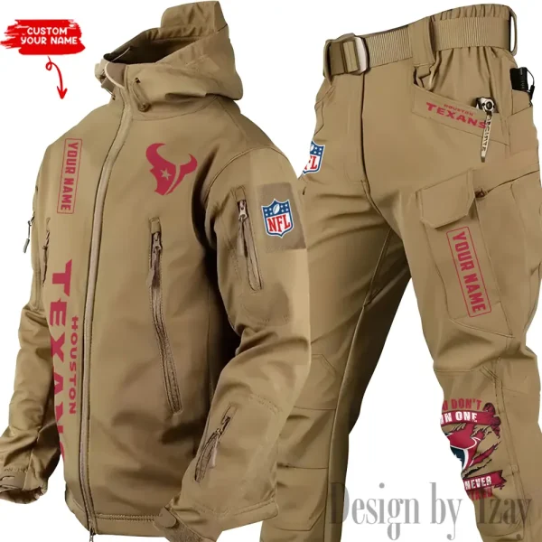 Houston Texans Tactical Winter Set Men's Outdoor Waterproof SPTWSMOW109 - Image 2