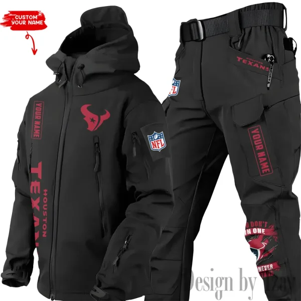 Houston Texans Tactical Winter Set Men's Outdoor Waterproof SPTWSMOW109 - Image 3