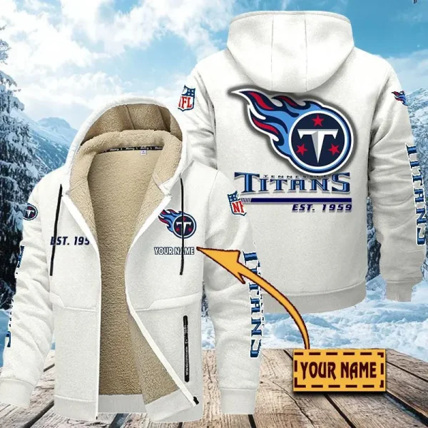 Tennessee Titans | Zip Up Fur Coat ANZTZH146