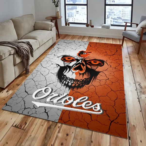 Baltimore Orioles HHPGRB1478 Carpet Rug