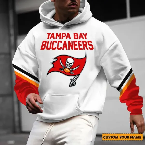 Tampa Bay Buccaneers 3D Printed Pocket Pullover Hoodie For Fan AZHD578