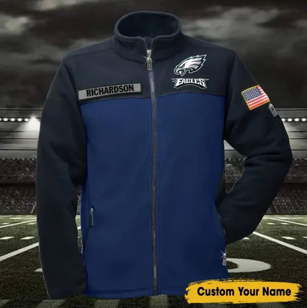 NFL Philadelphia Eagles Military Fleece Jackets SPTMFJ007