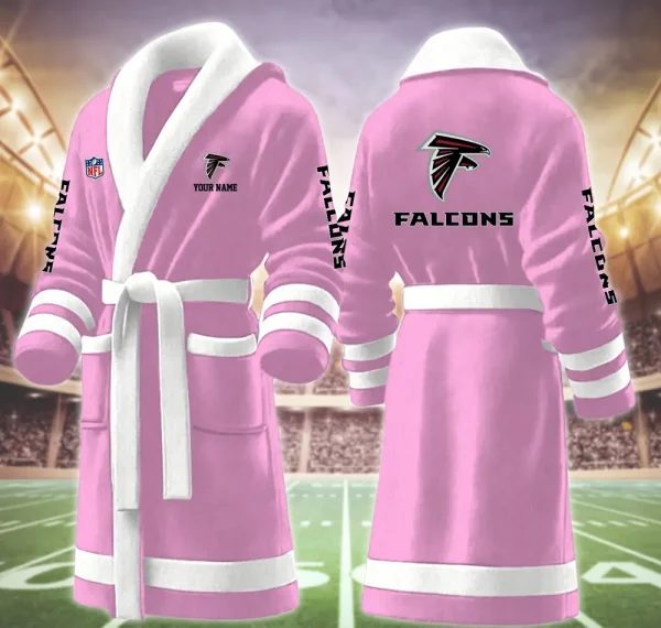 Atlanta Falcons Luxurious Comfort Meets Sporty Style Bathrobe - Image 8