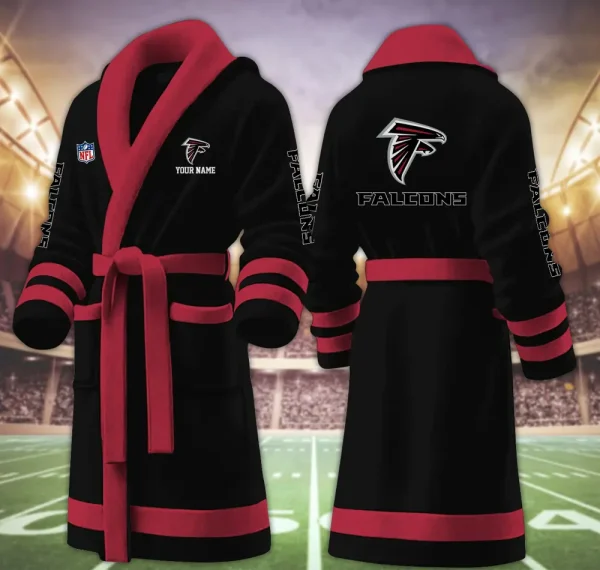 Atlanta Falcons Luxurious Comfort Meets Sporty Style Bathrobe