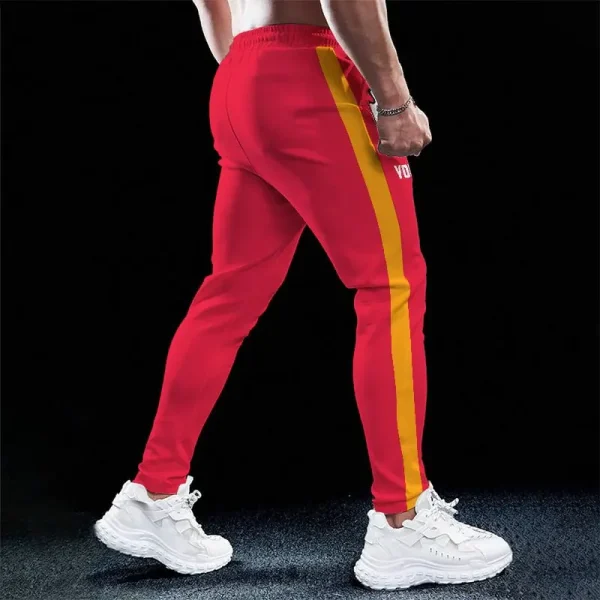 Kansas City Chiefs Pocket Long Pant Custom Name Joggers BGJGPSP203 - Image 2