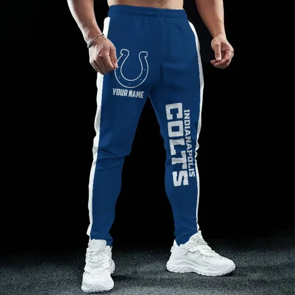 Indianapolis Colts Pocket Long Pant Custom Name Joggers BGJGPSP209