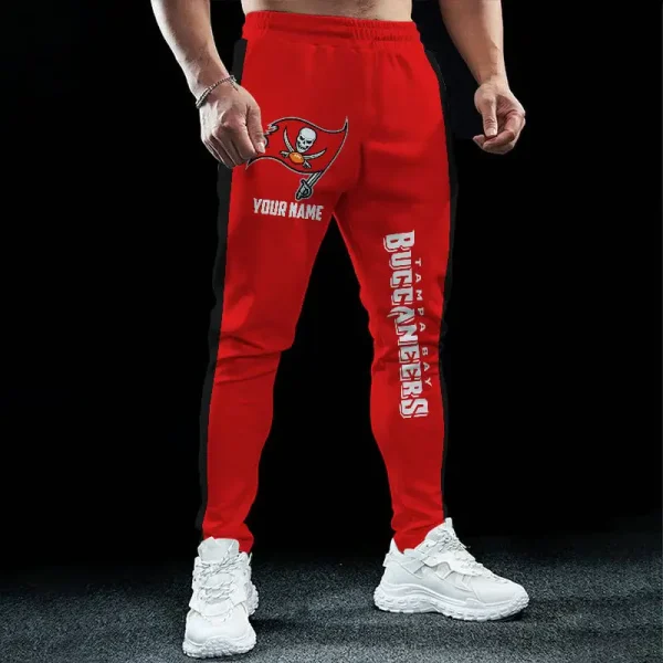 Tampa Bay Buccaneers Pocket Long Pant Custom Name Joggers BGJGPSP214