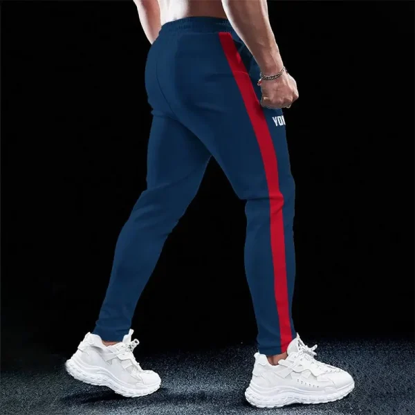 New England Patriots Pocket Long Pant Custom Name Joggers BGJGPSP217 - Image 2