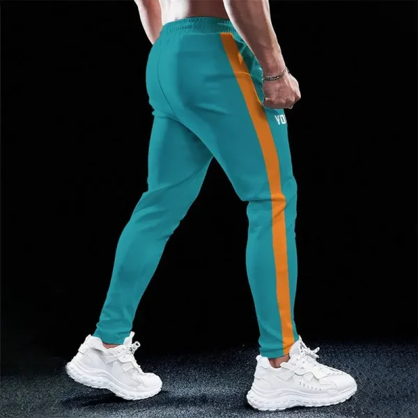 Miami Dolphins Pocket Long Pant Custom Name Joggers BGJGPSP223 - Image 2