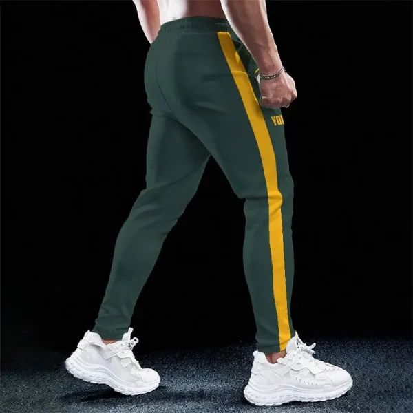 Green Bay Packers Pocket Long Pant Custom Name Joggers BGJGPSP226 - Image 2