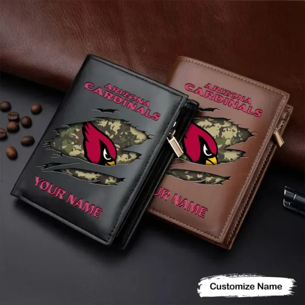 Arizona Cardinals Leather Vertical Wallet SPTLVW029