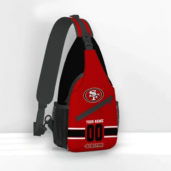 San Francisco 49ers Personalized Sling Bag Gifts For Fans AZSLINGBAG065