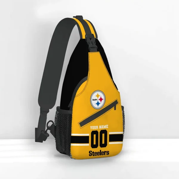 Pittsburgh Steelers Personalized Sling Bag Gifts For Fans AZSLINGBAG066