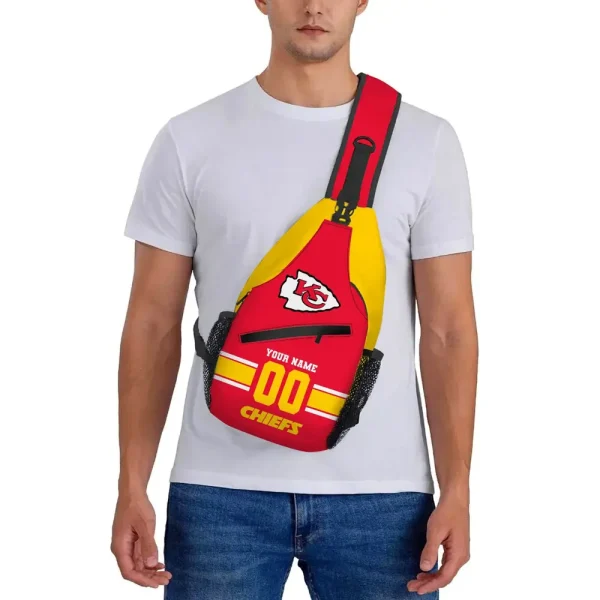 Kansas City Chiefs Personalized Sling Bag Gifts For Fans AZSLINGBAG067 - Image 3