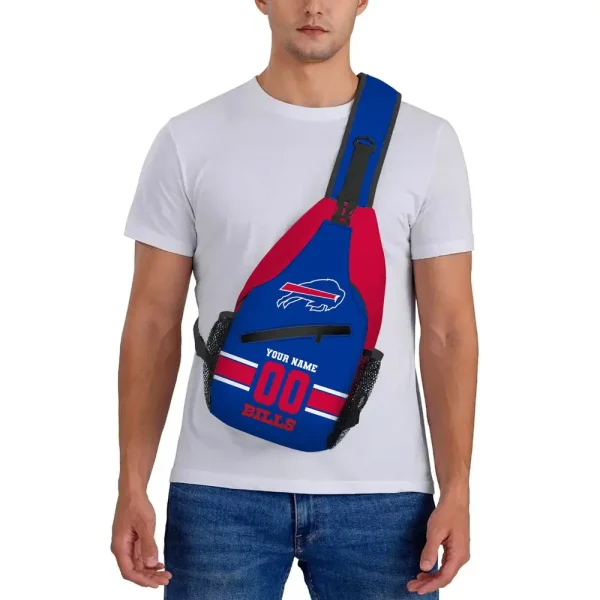 Buffalo Bills Personalized Sling Bag Gifts For Fans AZSLINGBAG072 - Image 3