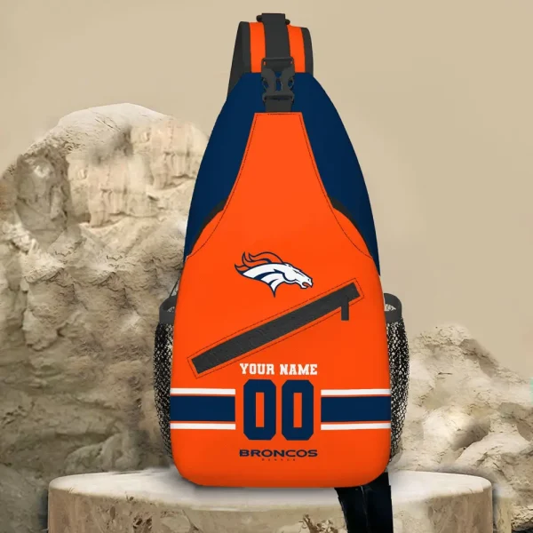 Denver Broncos Personalized Sling Bag Gifts For Fans AZSLINGBAG075 - Image 2