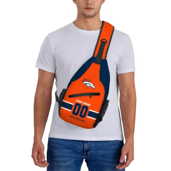 Denver Broncos Personalized Sling Bag Gifts For Fans AZSLINGBAG075 - Image 3