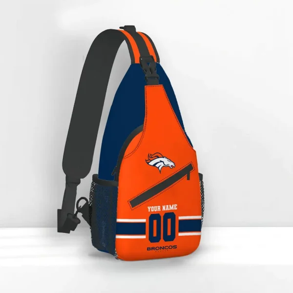 Denver Broncos Personalized Sling Bag Gifts For Fans AZSLINGBAG075