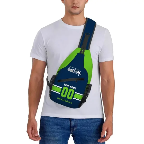 Seattle Seahawks Personalized Sling Bag Gifts For Fans AZSLINGBAG077 - Image 3