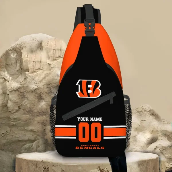 Cincinnati Bengals Personalized Sling Bag Gifts For Fans AZSLINGBAG078 - Image 2