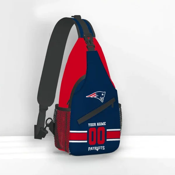 New England Patriots Personalized Sling Bag Gifts For Fans AZSLINGBAG082