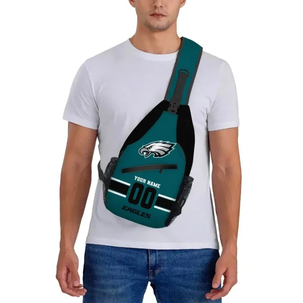 Philadelphia Eagles Personalized Sling Bag Gifts For Fans AZSLINGBAG085 - Image 3