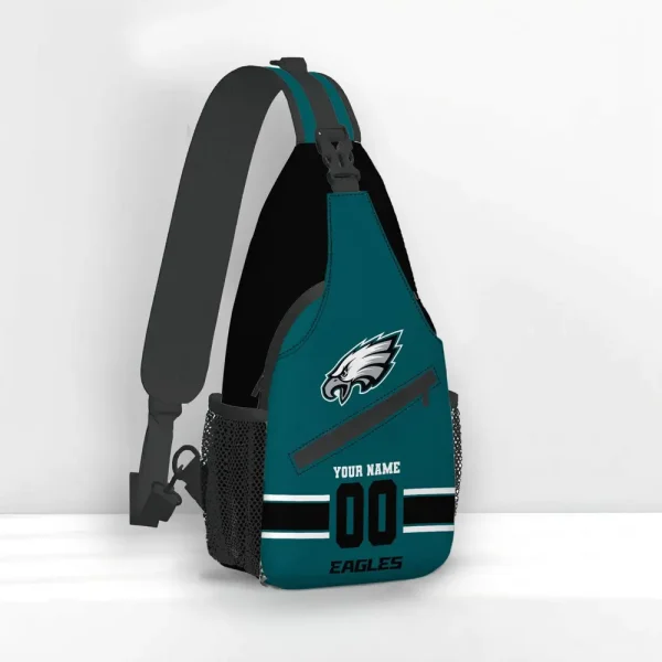 Philadelphia Eagles Personalized Sling Bag Gifts For Fans AZSLINGBAG085