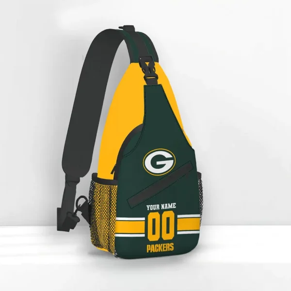 Green Bay Packers Personalized Sling Bag Gifts For Fans AZSLINGBAG086