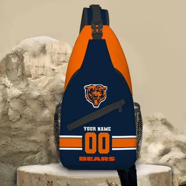 Chicago Bears Personalized Sling Bag Gifts For Fans AZSLINGBAG088 - Image 2