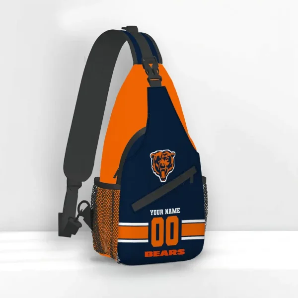 Chicago Bears Personalized Sling Bag Gifts For Fans AZSLINGBAG088