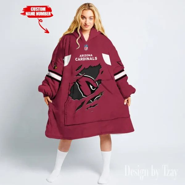 Arizona Cardinals Snug Hoodie BGSNUG158 - Image 2